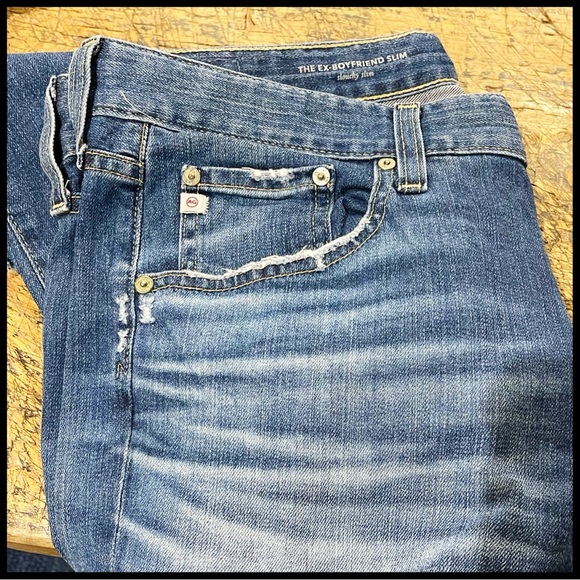 AG The Ex Boyfriend Slouchy Slim Jeans. Size 30. - Picture 9 of 13